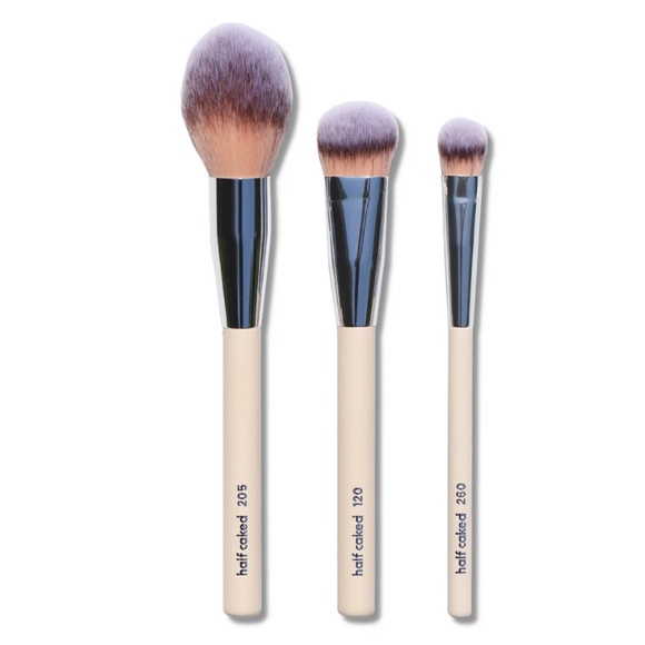 Other - Half Caked 3 Piece Brush Set